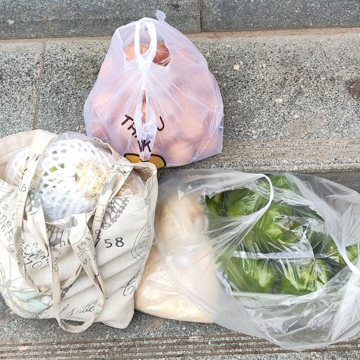 休息的智慧，人累了，一定要休息。

到菜市场买菜，买着买着就又多了。

一路上拎