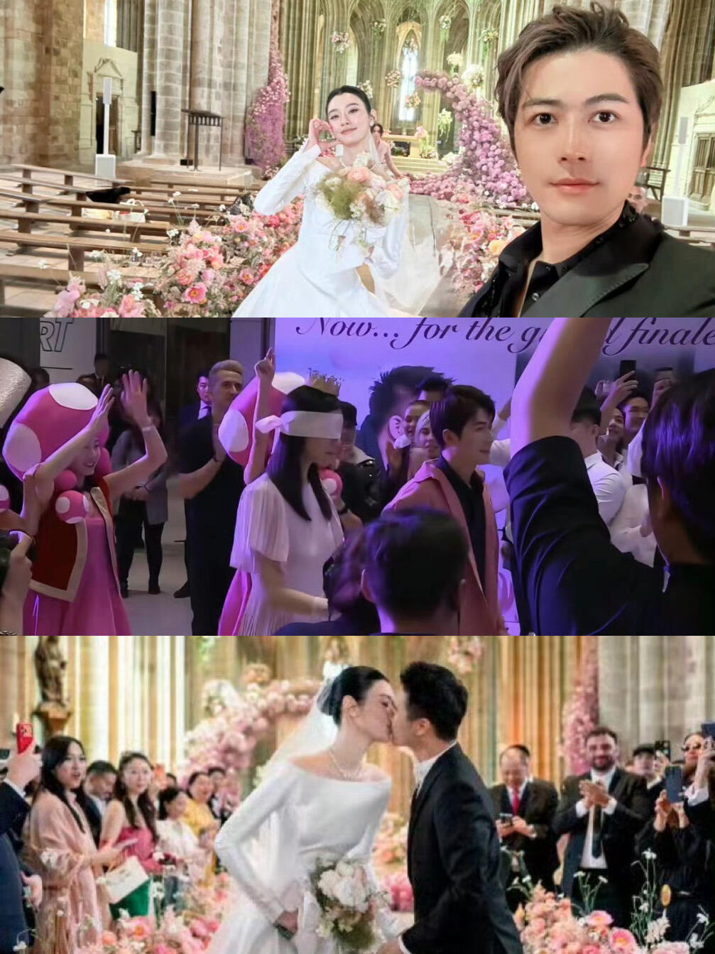 他他他！奚梦瑶婚礼把陈学冬召唤出来了！话说真的好久没看见过陈学冬了真的“故人”回