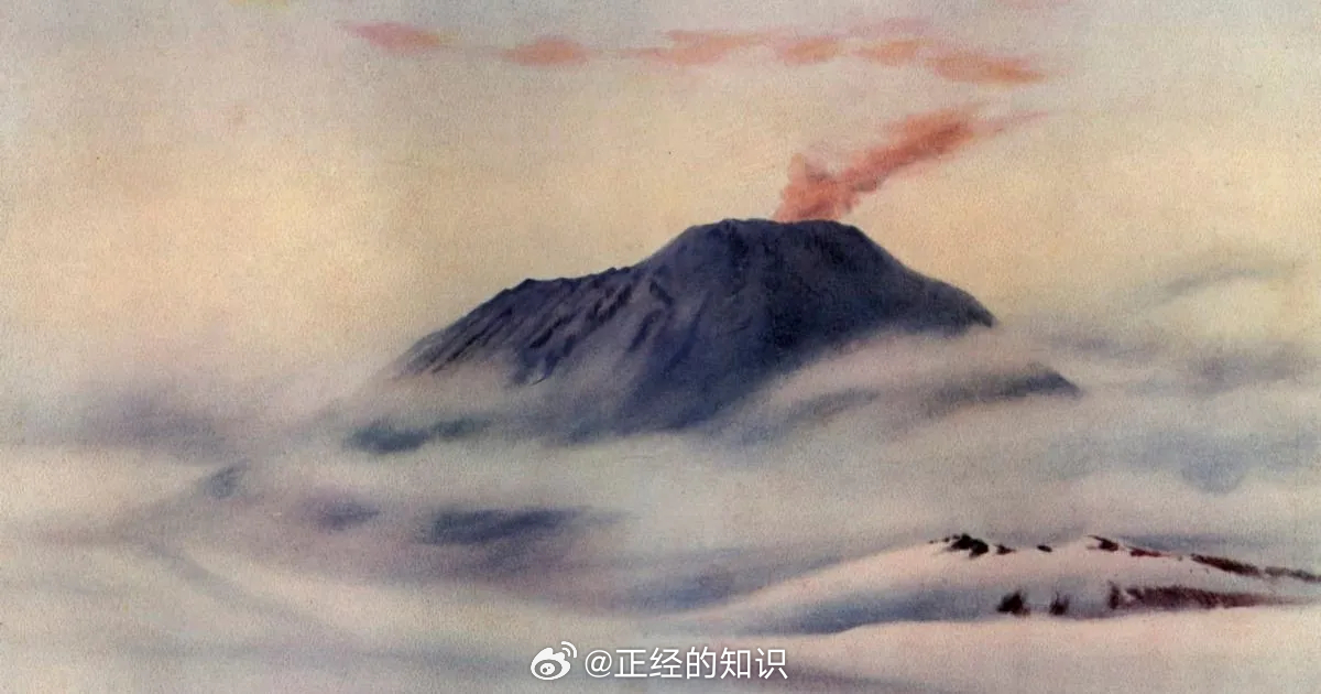 南极洲有一座名为埃里伯斯山的活火山，每天都会向空气中喷出结晶金粉