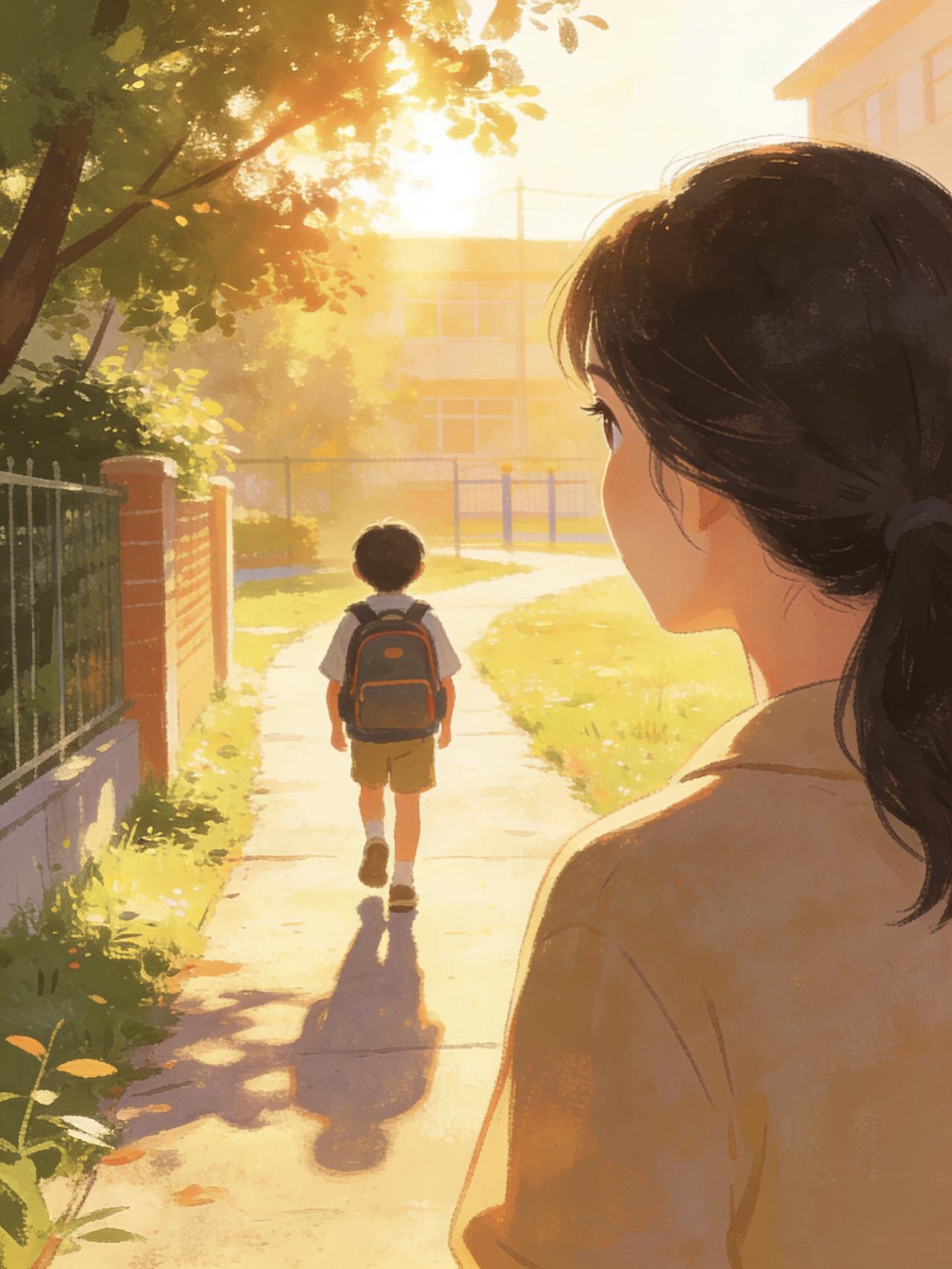 不是孩子离不开我们，是我们离不开孩子  | 与万物语
 
总以为，是孩子离不开父