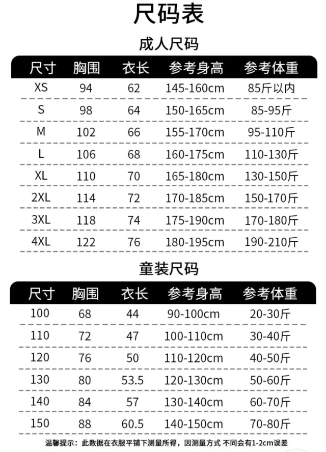 泳衣尺码