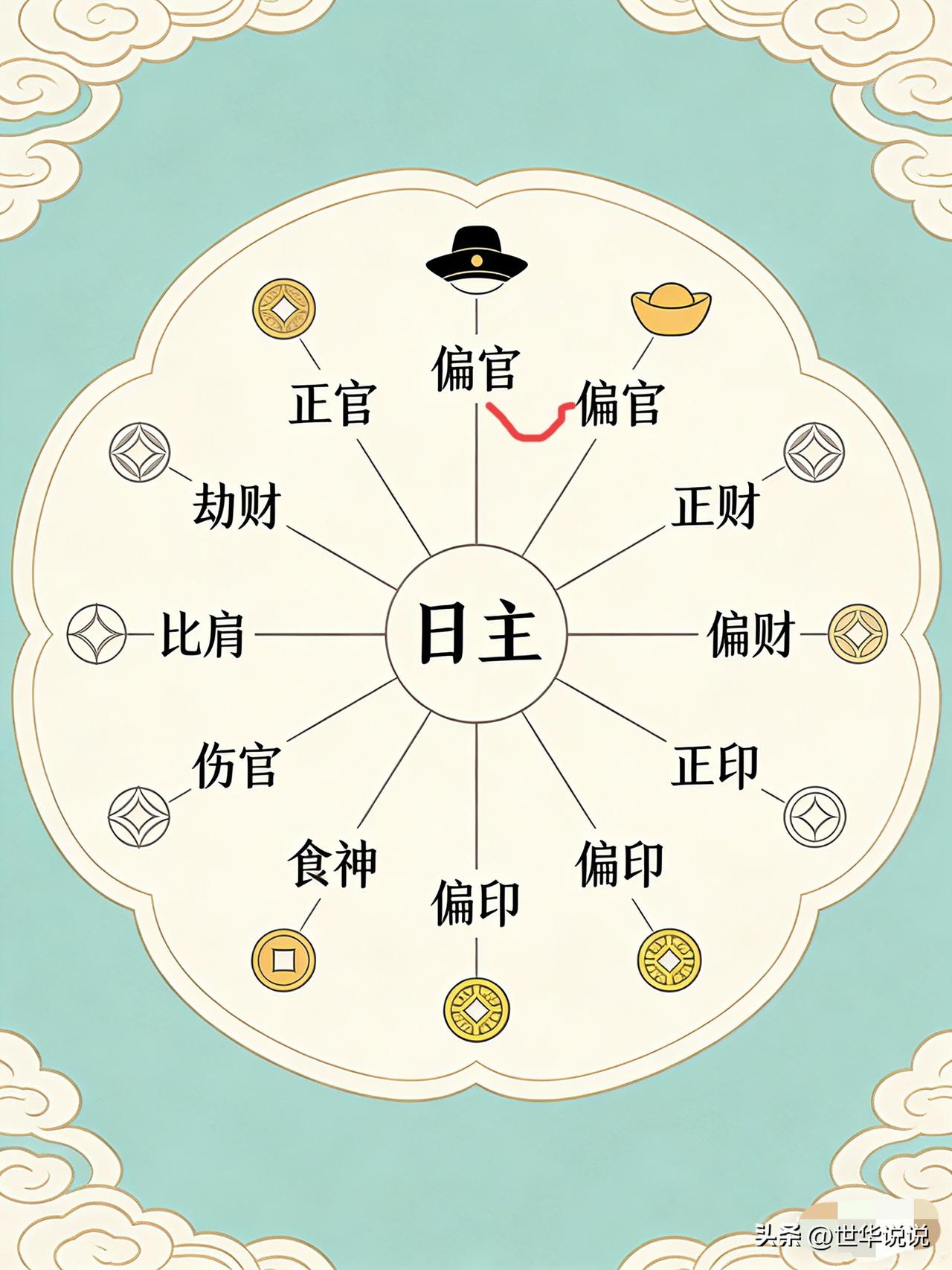 干货｜3分钟看懂十神：八字的人际关系说明书

很多人排完八字，看到正官、偏财、比