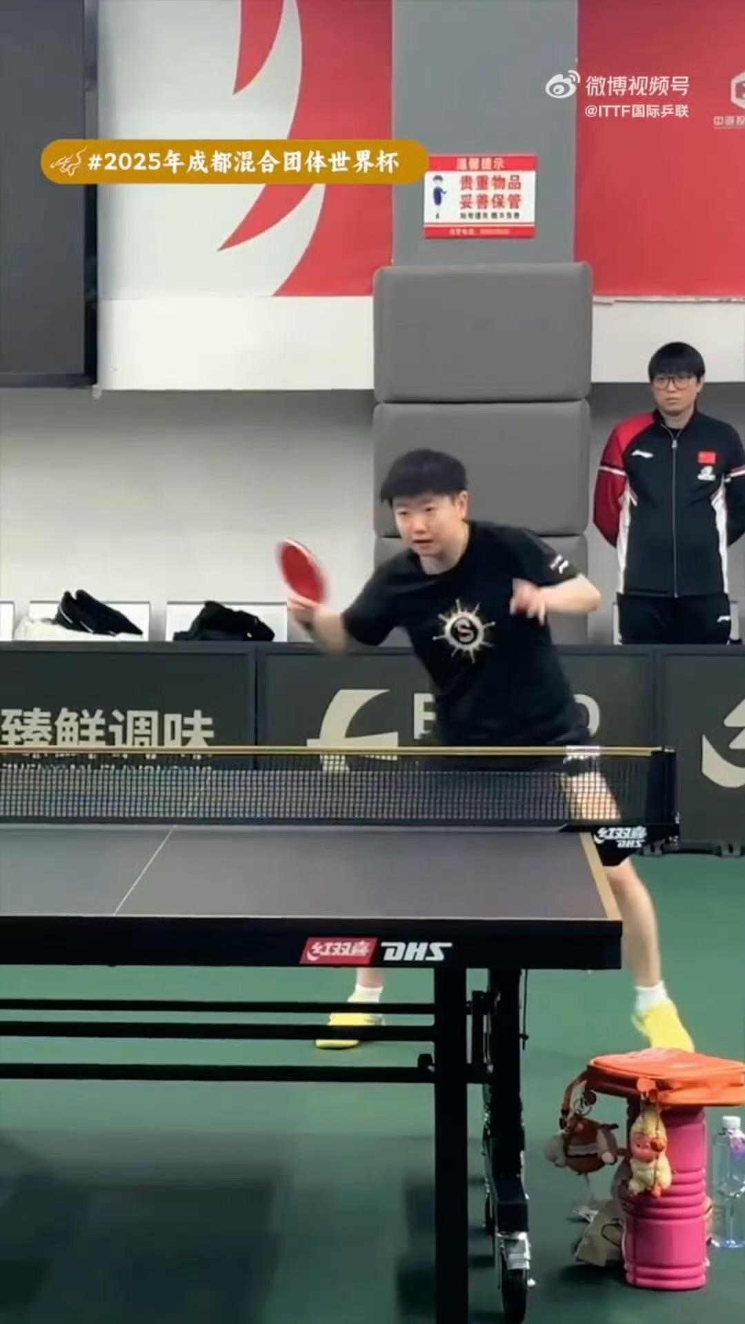 今日份努力挥拍🏓孙颖莎2025混团世界杯倒计时4天