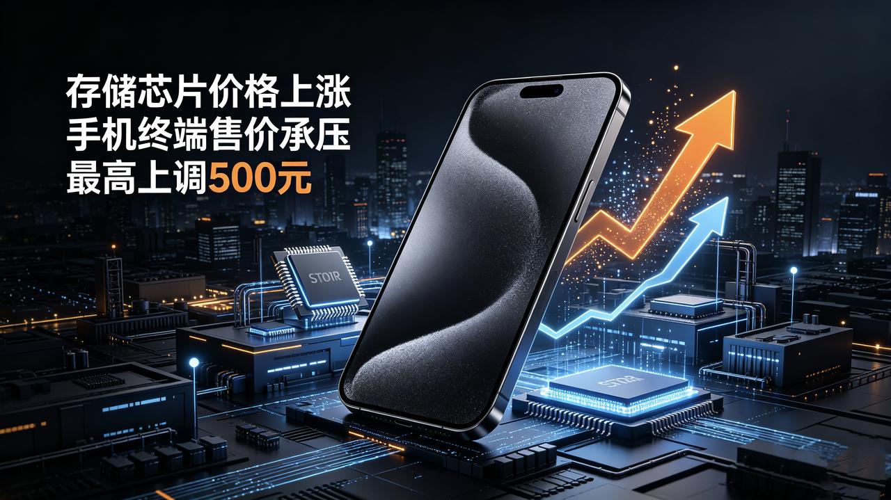 存储芯片成本飙升！8月2日，小米全系多款机型价格上调，最高涨幅达500元。
手机