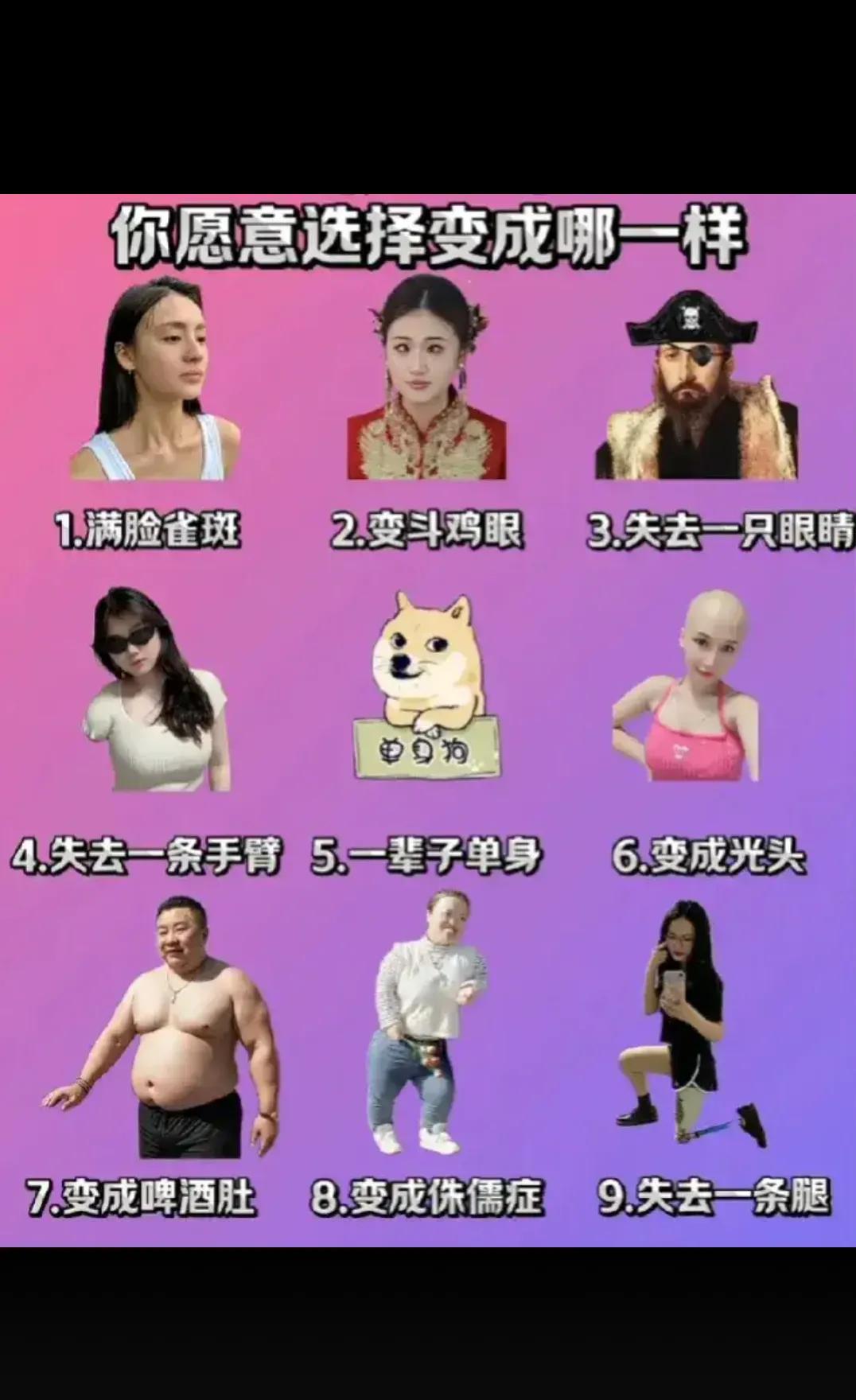 你想变成那样？？？？