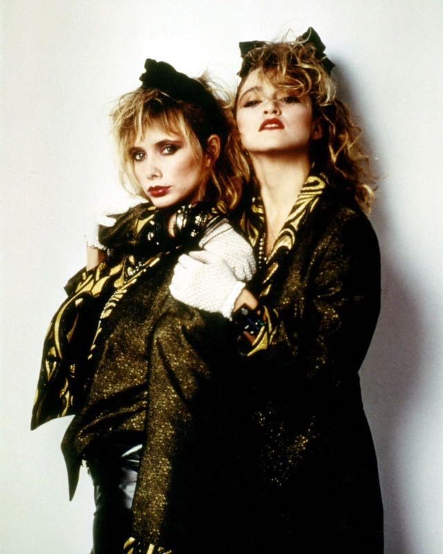 【来自投稿】1985年，Madonna（麦当娜）和Rosanna Arquett