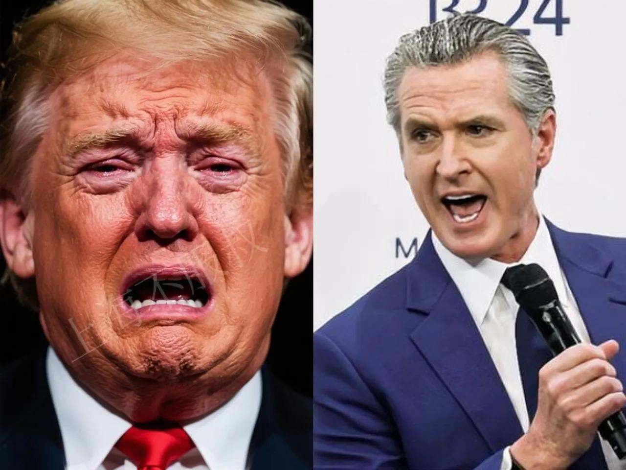 这加州州长纽森胆子是真的肥，
竟敢跑到德国慕尼黑开会，
当着全世界领导人的面直接