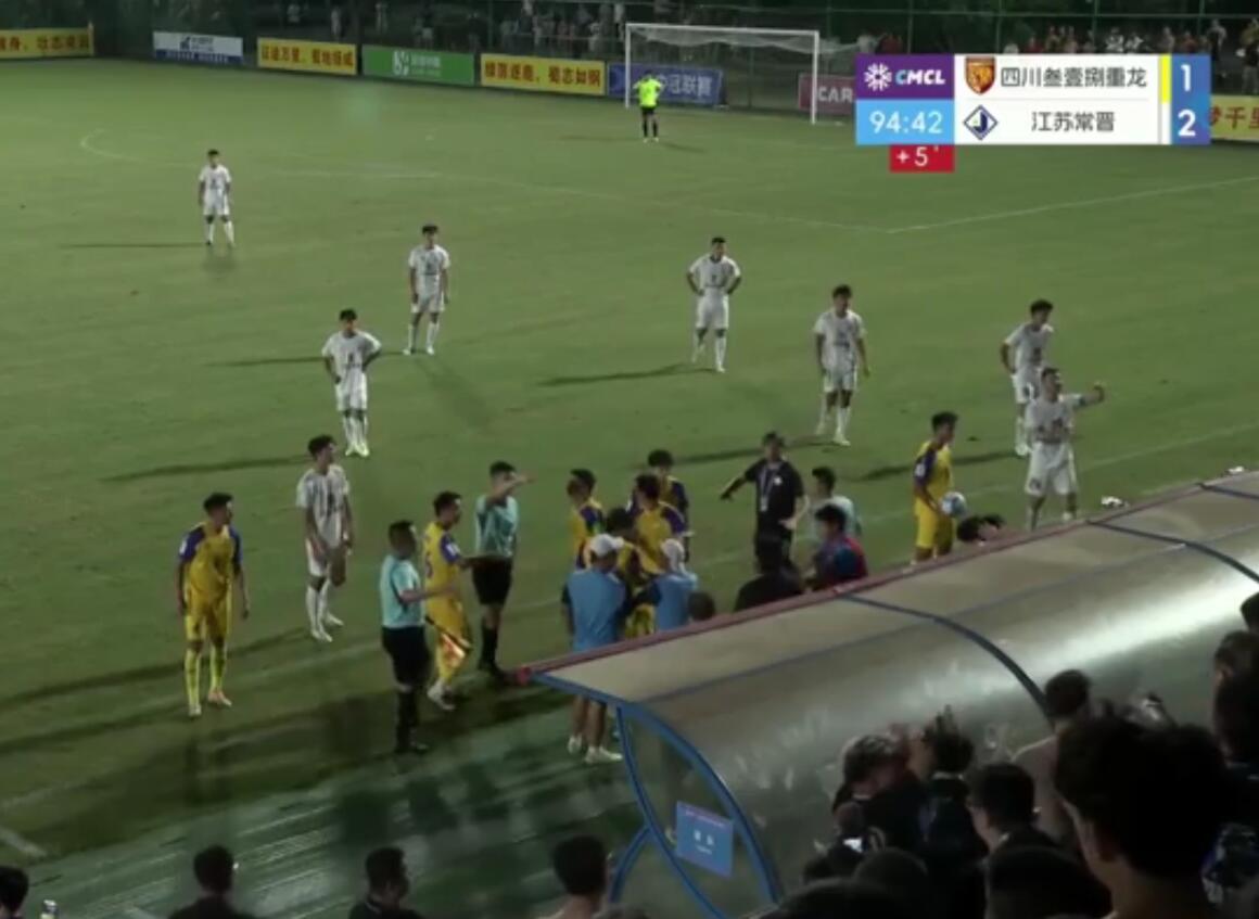 今天中冠联赛，江苏常晋迎来决赛阶段首胜，客场艰难战胜四川对手，南通小将宋恒达、崔