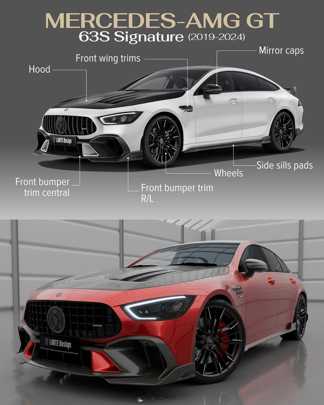 奔驰[超话]奔驰AMG GT 63 S 奔驰AMG GT 63 S改造，大家觉得