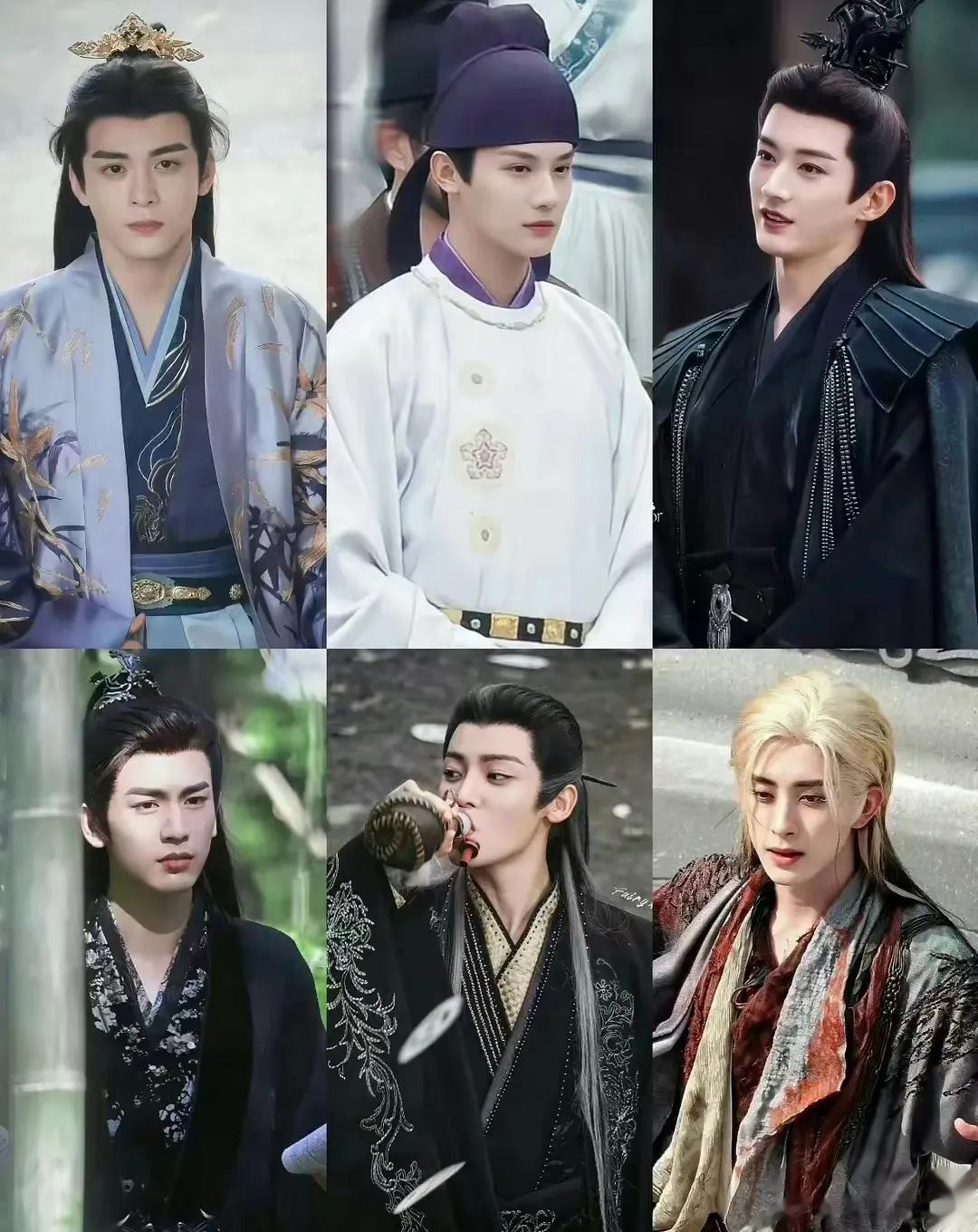 看脸压爆 明年的古偶男主曾舜晞、郑业成、邓为、张凌赫、侯明昊i、敖瑞鹏、张彬彬、