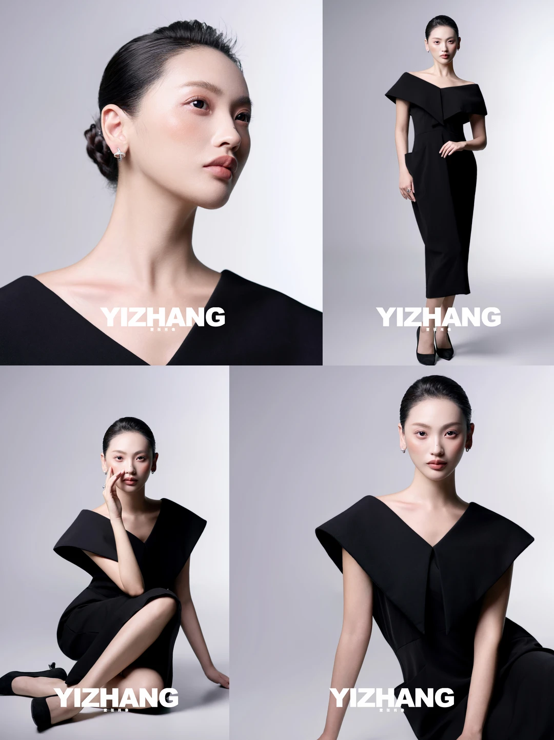 高级感黑色西装肖像｜属于女生的气场写真✨