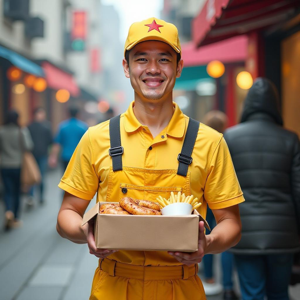 安徽，一骑手给女顾客送错了餐，他向女顾客道歉，并给出两个解决的方案，一是把送错的