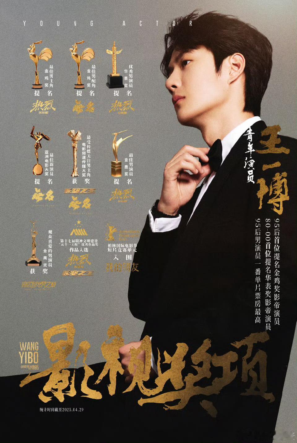 来看看王一博的实绩！ ​​​