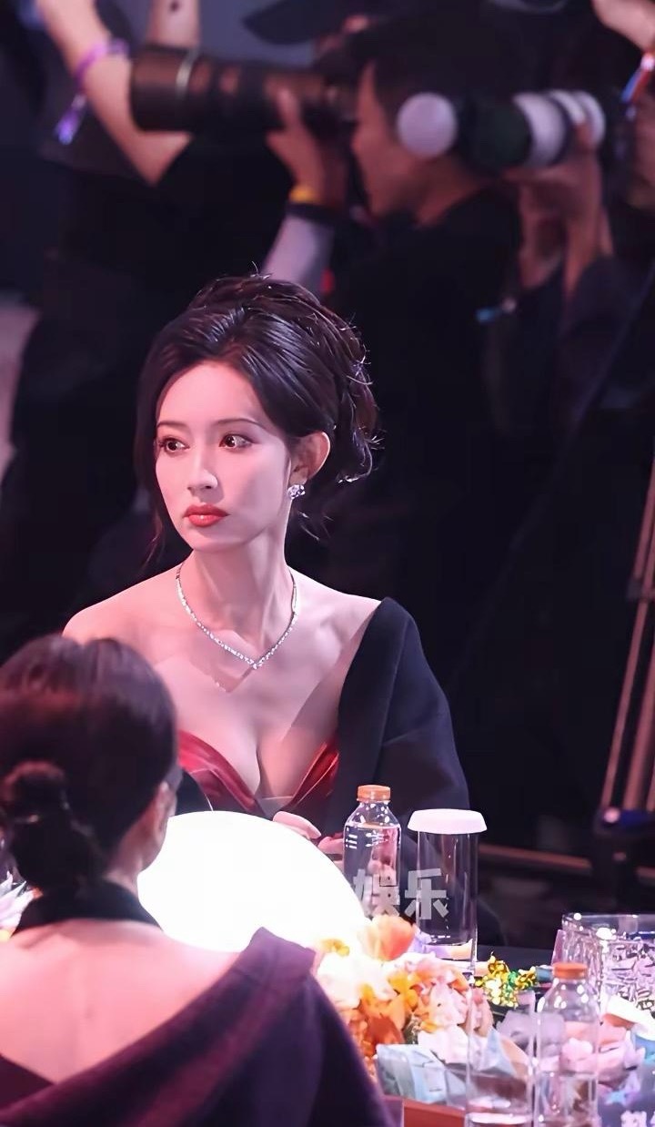 孟子义是我见过的最豪放的女明星，低胸礼服已经低到不能再低了，还毫无顾忌地展示。这