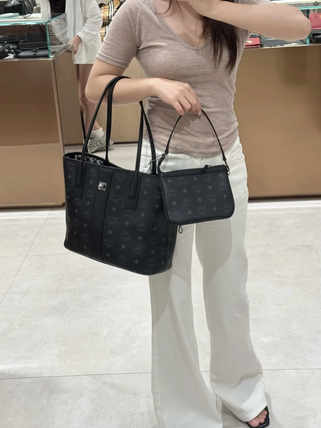 通勤👜天花板非MCM托特莫属！不接受反驳❗❗