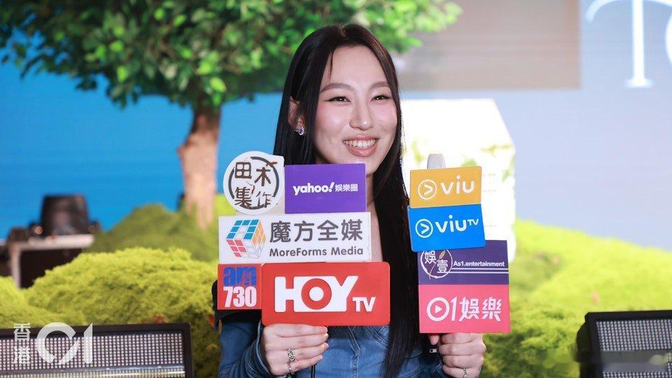 炎明熹（Gigi） 去年約滿無綫回復自由身，並自組工作室，繼早前參與音樂劇演出，