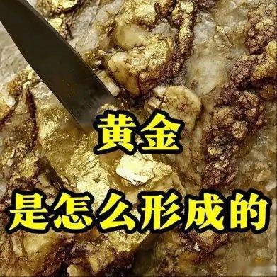 《黄金是怎么形成的？》播放量：5.1万点赞量：738网页链接