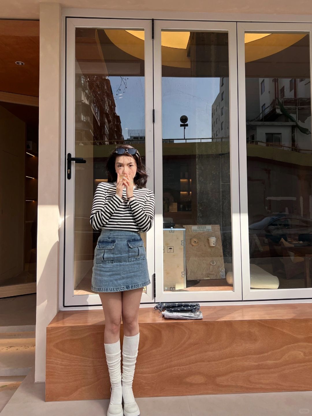 今日韩系慵懒感穿搭