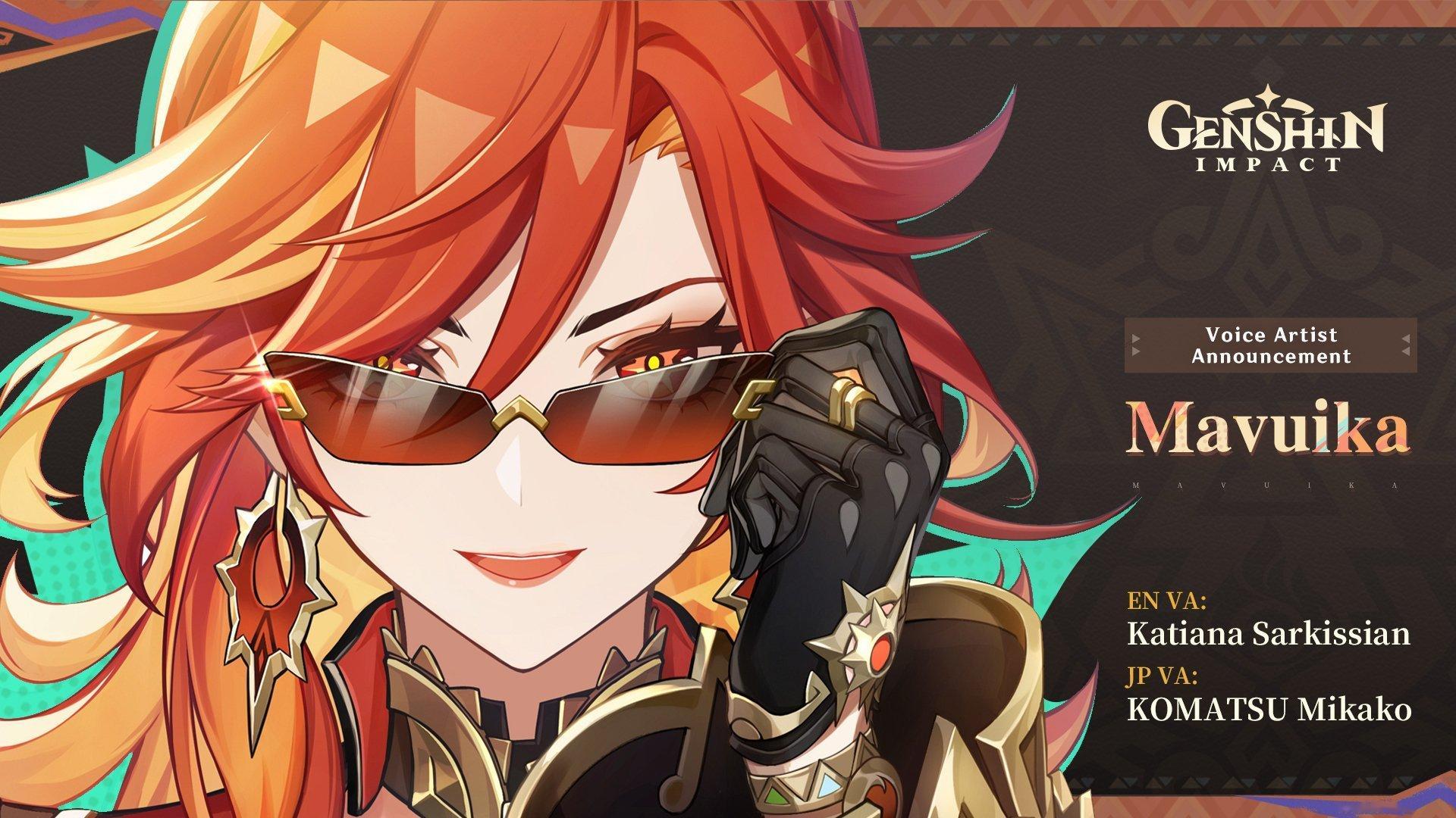 #原神[超话]##原神纳塔##原神玛薇卡# 姐姐好帅 ​​​