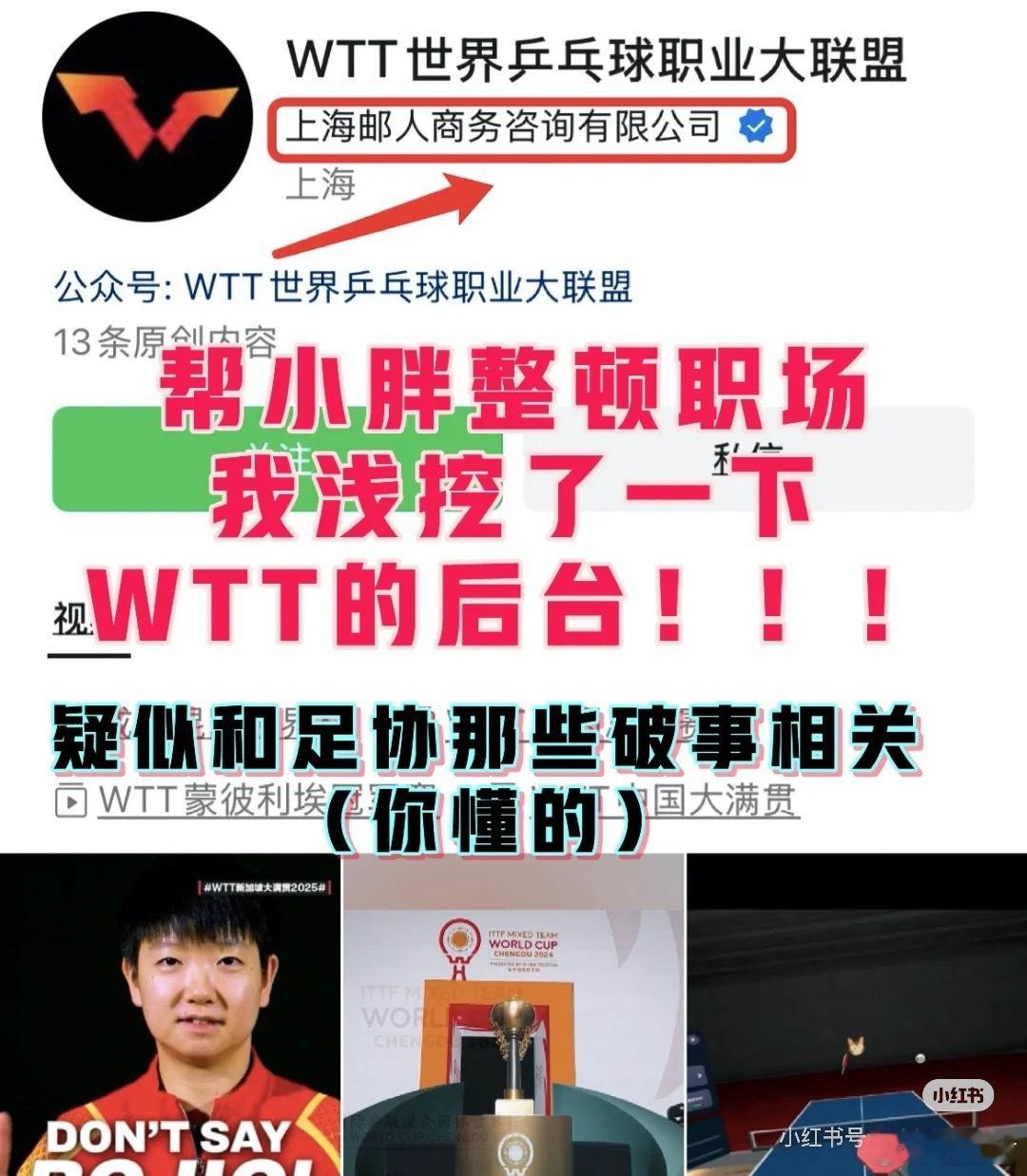 仔细看了一位网友关于WTT相关公司的深挖，提供了很好的思路，大家可以接着挖掘。W