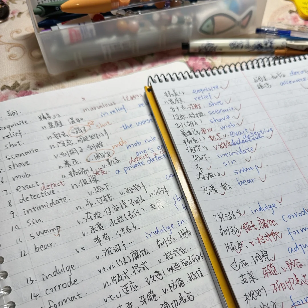 “先野蛮地扩充词汇量，再谈用法上的区别”