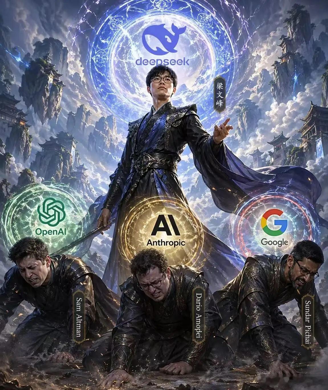 时隔一年！DeepSeek发布新一代人工智能模型V4预览版，其性能显著领先其他开