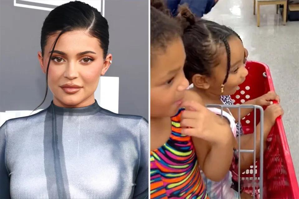 Kylie Jenner分享了一段可爱的TikTok视频，记录了她与 4 岁的女