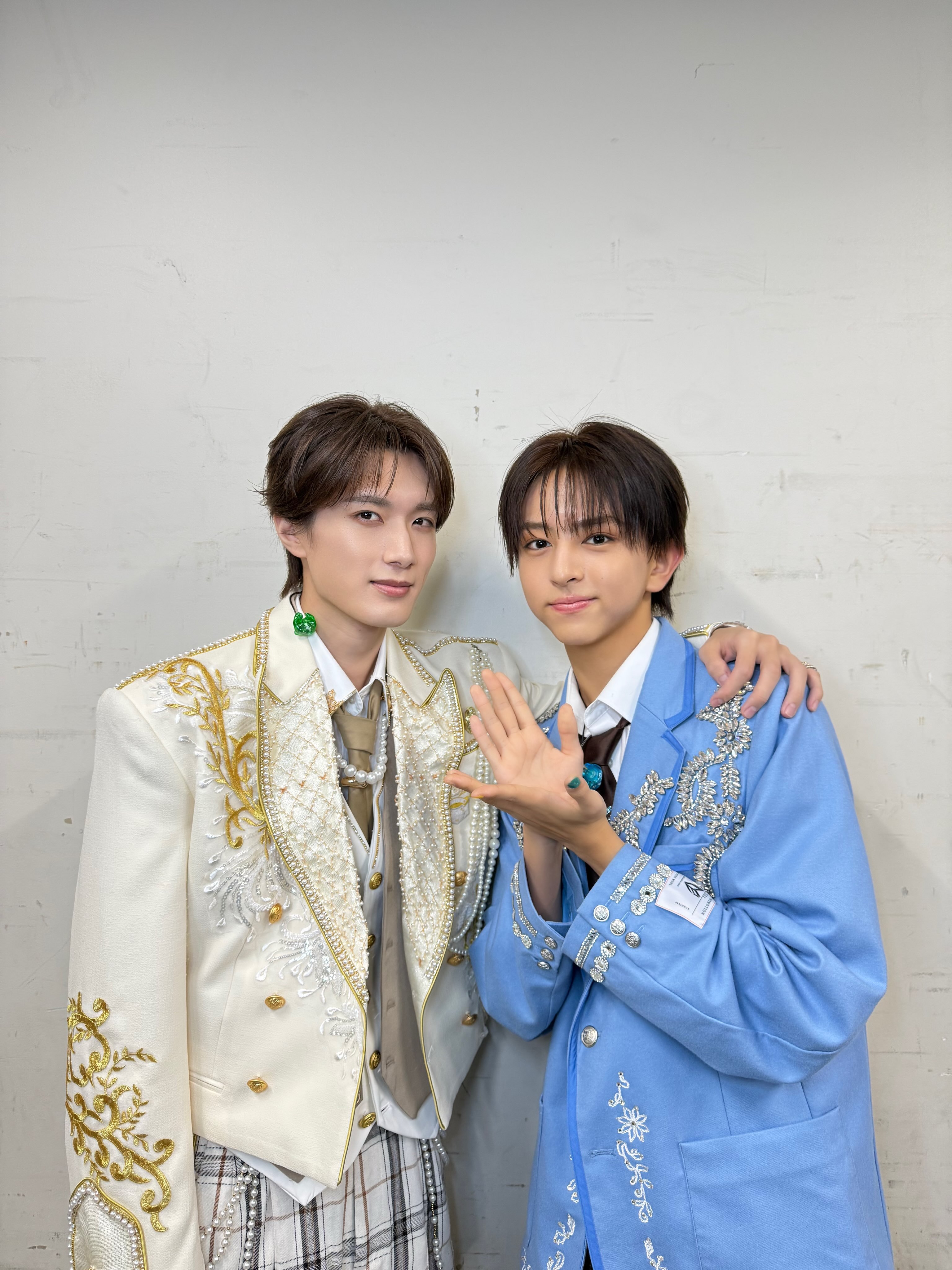 八神遼介  260816 ig更新憧れの先輩と今年も。山中柔太朗 くん国宝級イケ