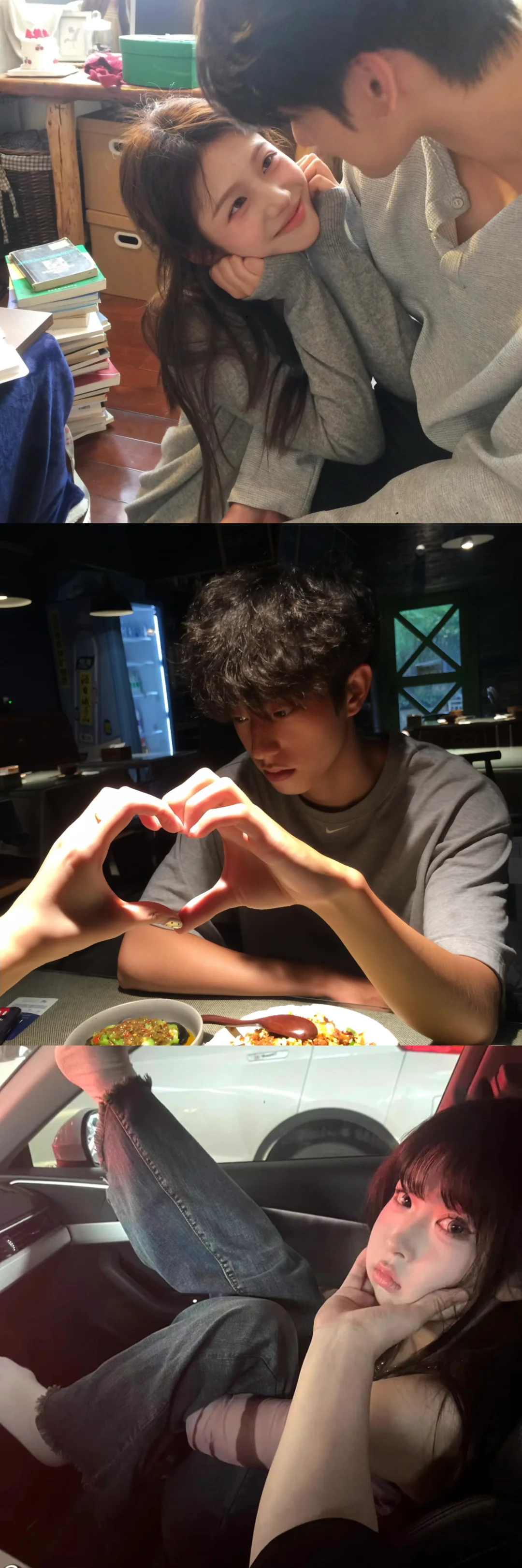 存一些超甜情侣拍照📷姿势！