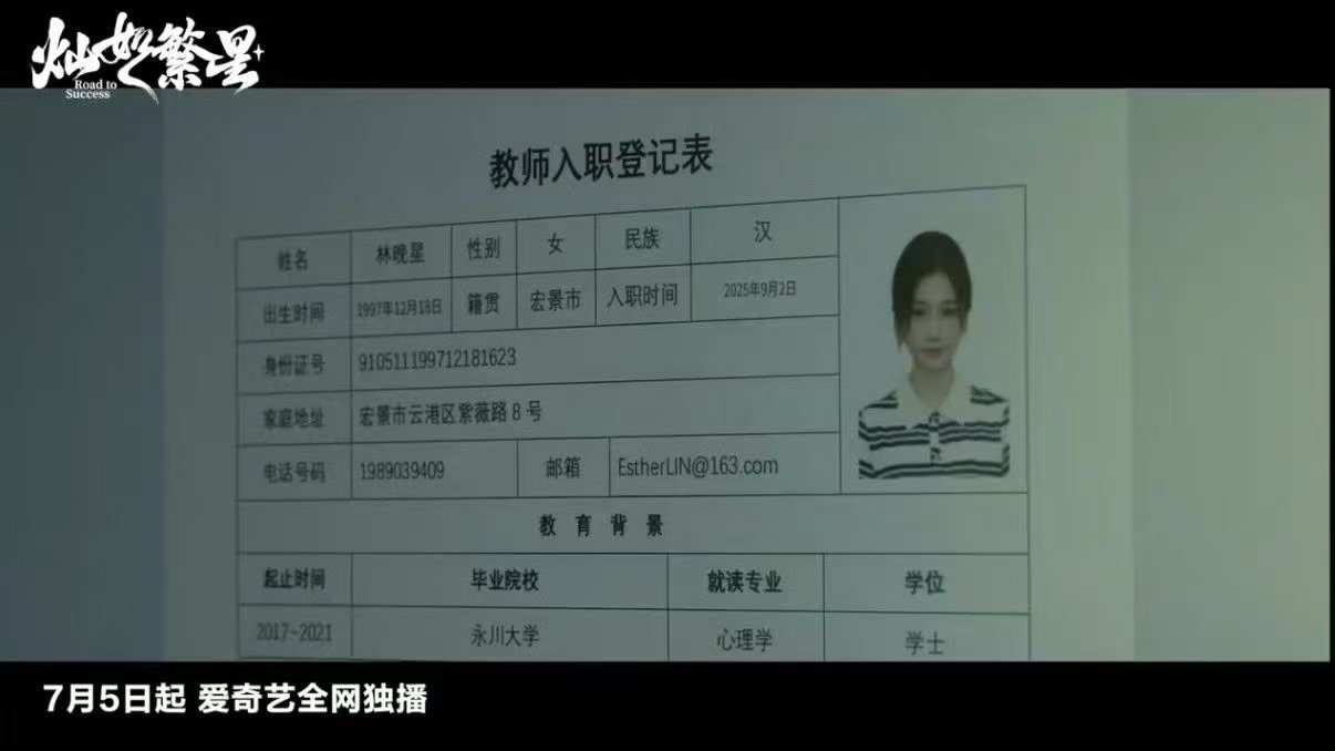 虞书欣林晚星入职登记表虞书欣林晚星证件照 入职登记表好萌了吧 