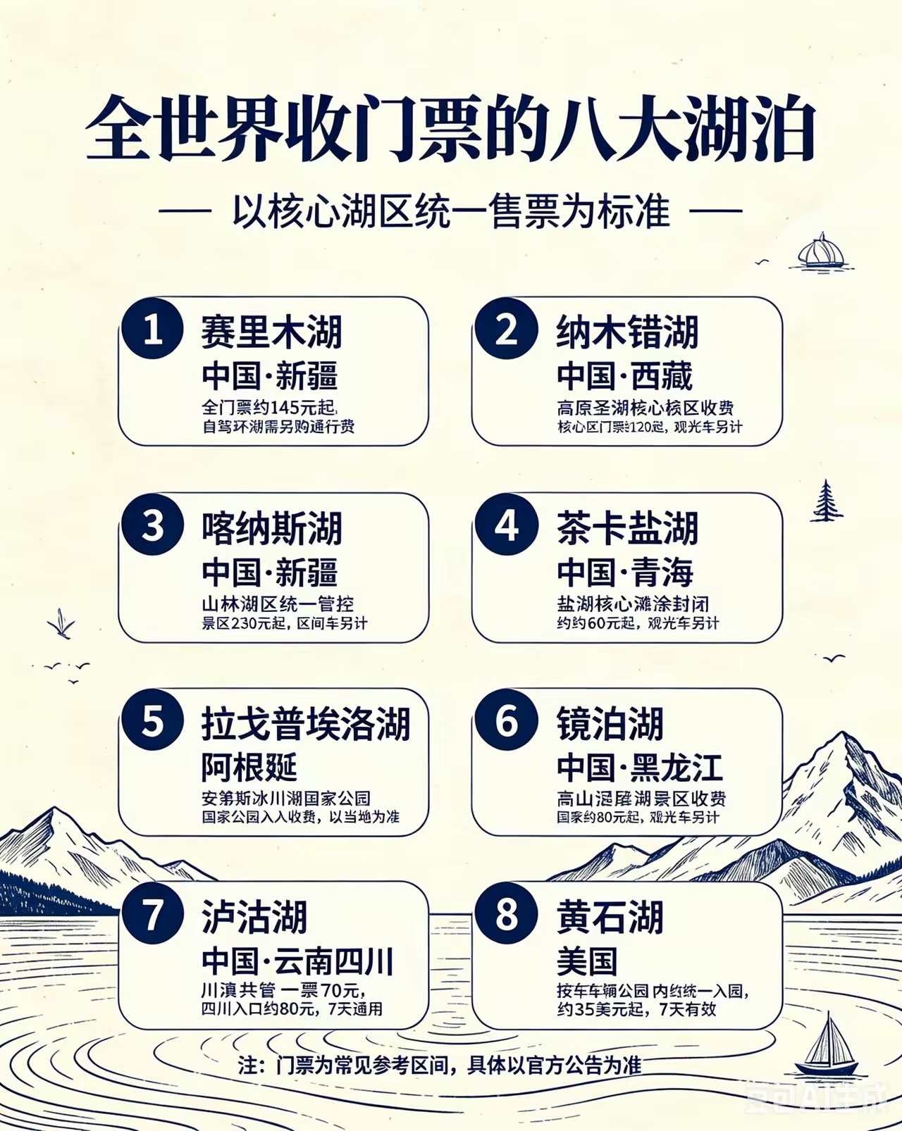 只去过一个 