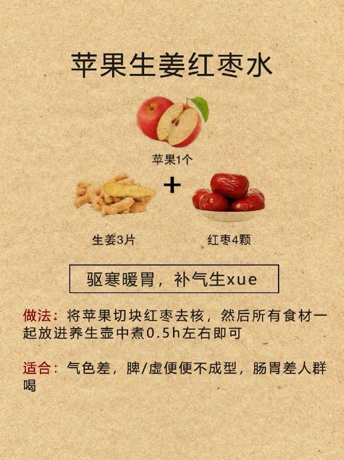 中医建议，女生一定要多煮苹果水 