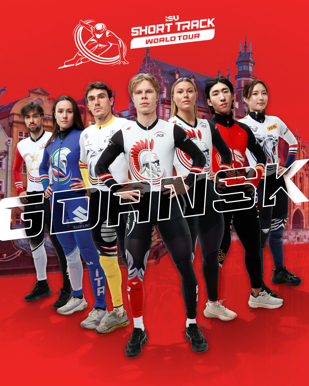 短道速滑世巡赛第三站波兰格但斯克站将于11月20日—23日进行。ISU官方晒出本