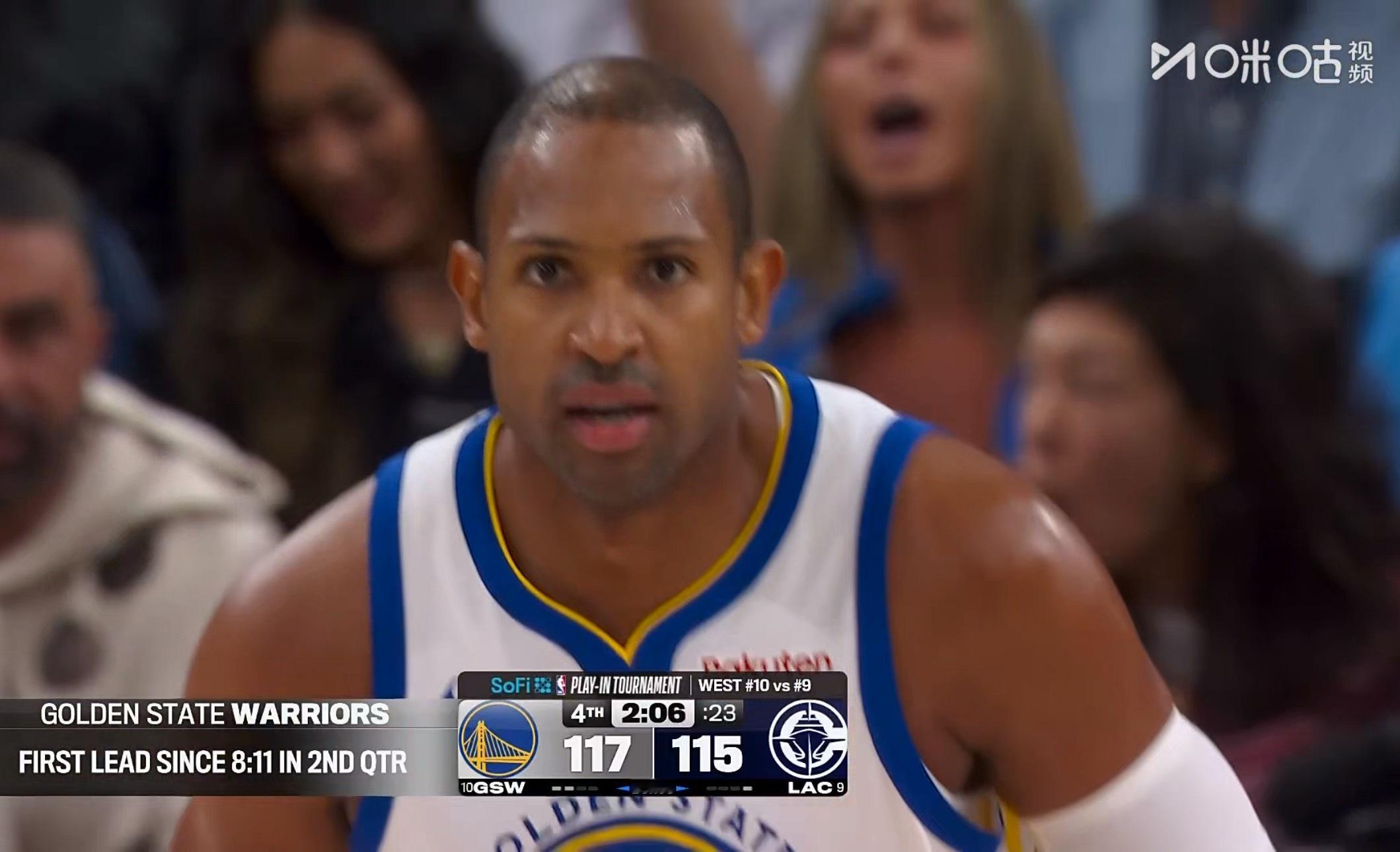 我的妈呀！霍福德连中四元勇士vs快船