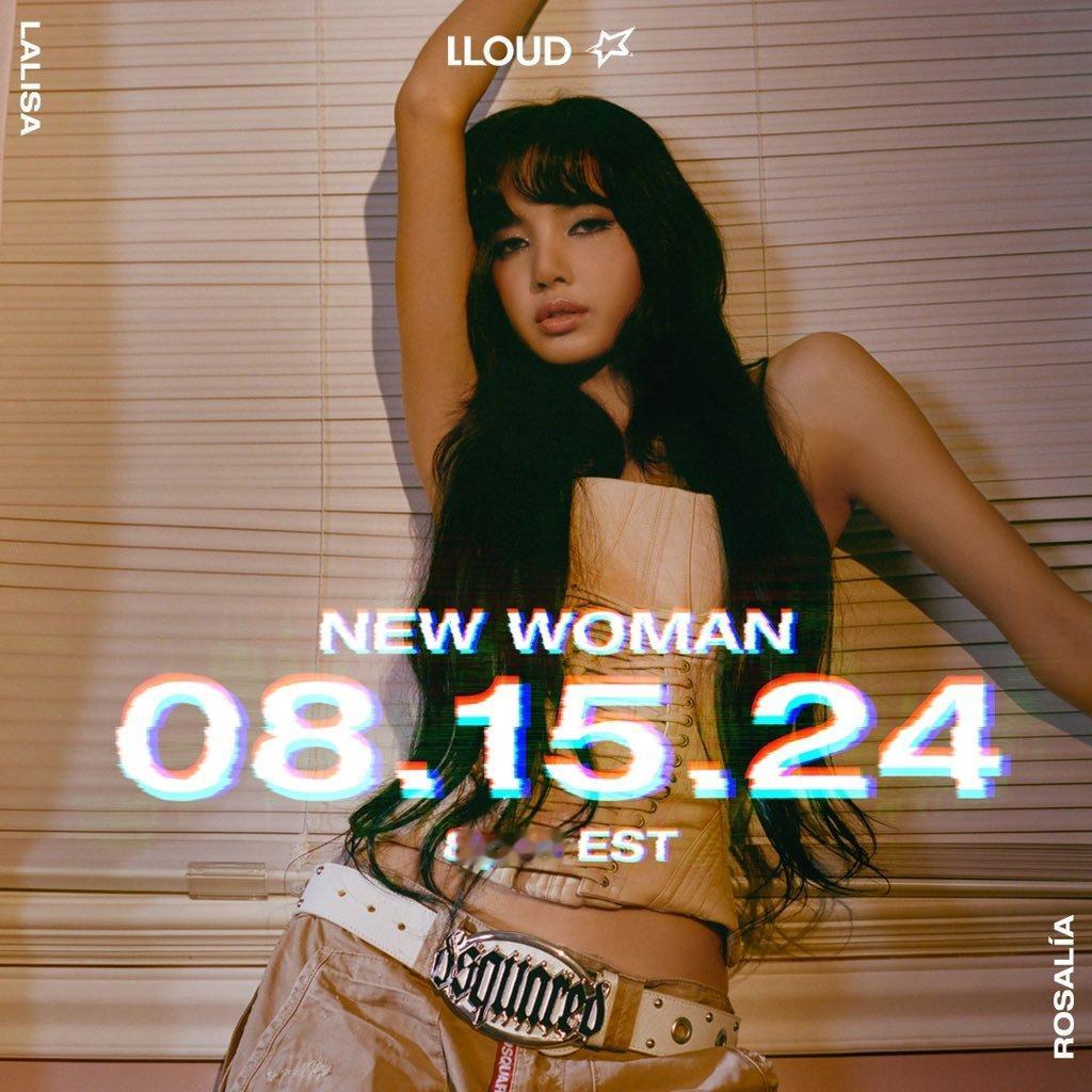 Lisa 'NEW WOMAN' 预告照✅08/16 9AM KST ​​​