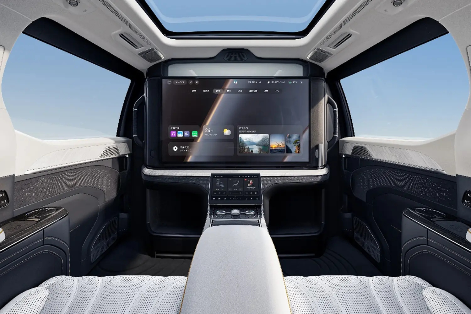 要说高端出行，还得是极氪009会拿捏人二排航空座椅的体验感太绝了，按摩、足底加热