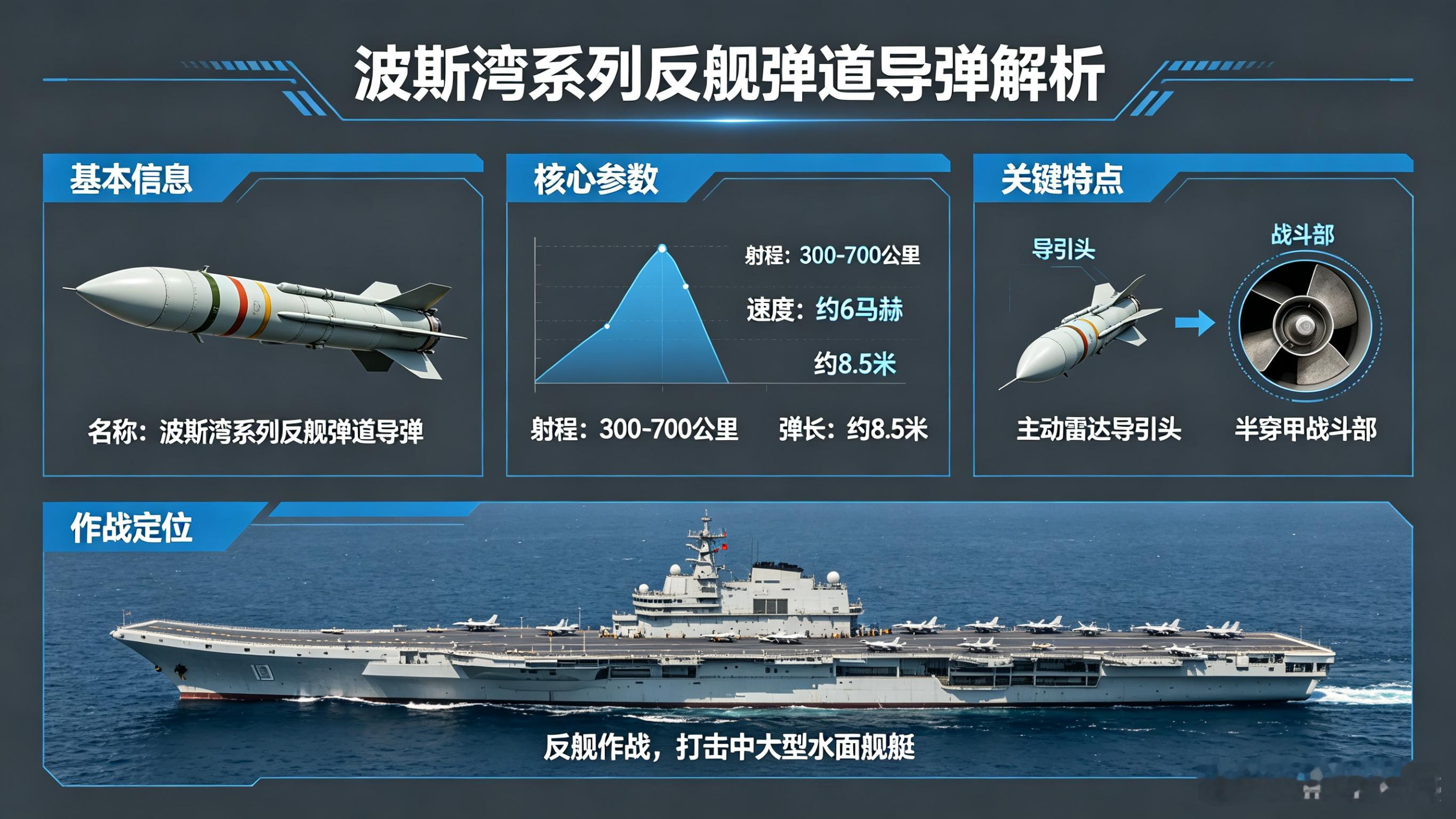 每天认识一件兵器——"波斯湾"（Khalij Fars）反舰弹道导弹今天聊聊伊朗