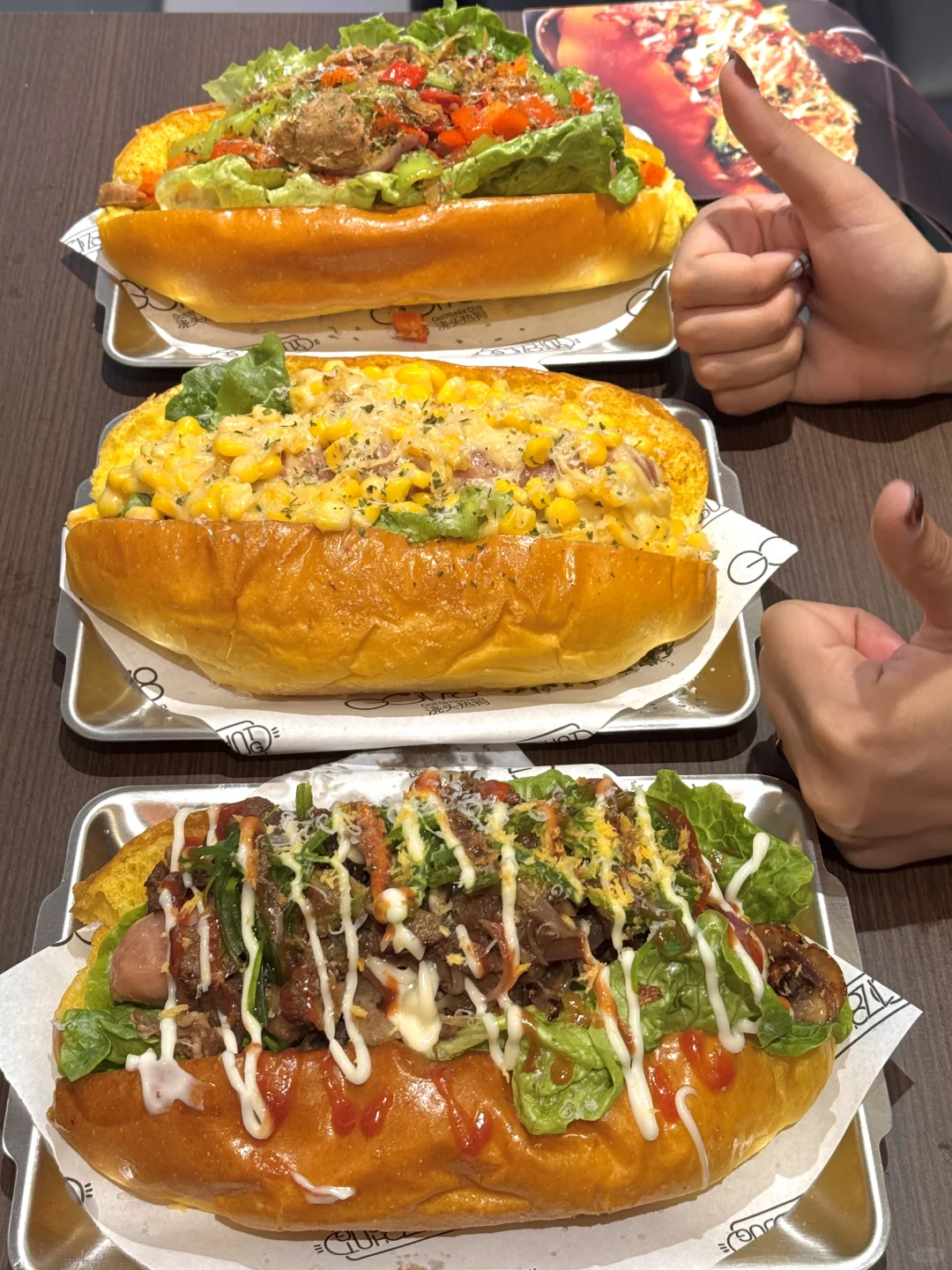 杭州也有了阿！！浇头热狗🌭！！！