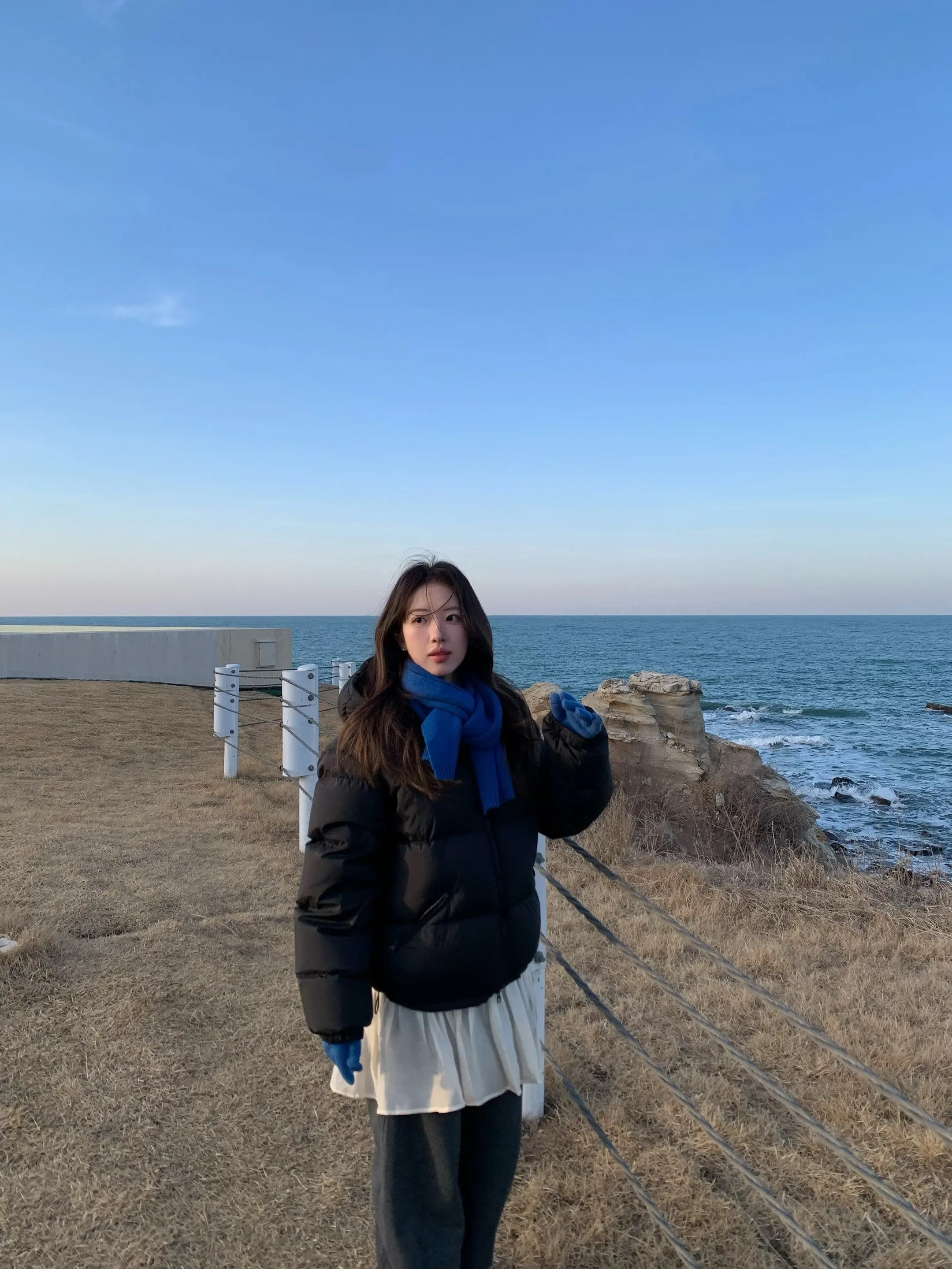 人，我在下雪的威海很想你～～～