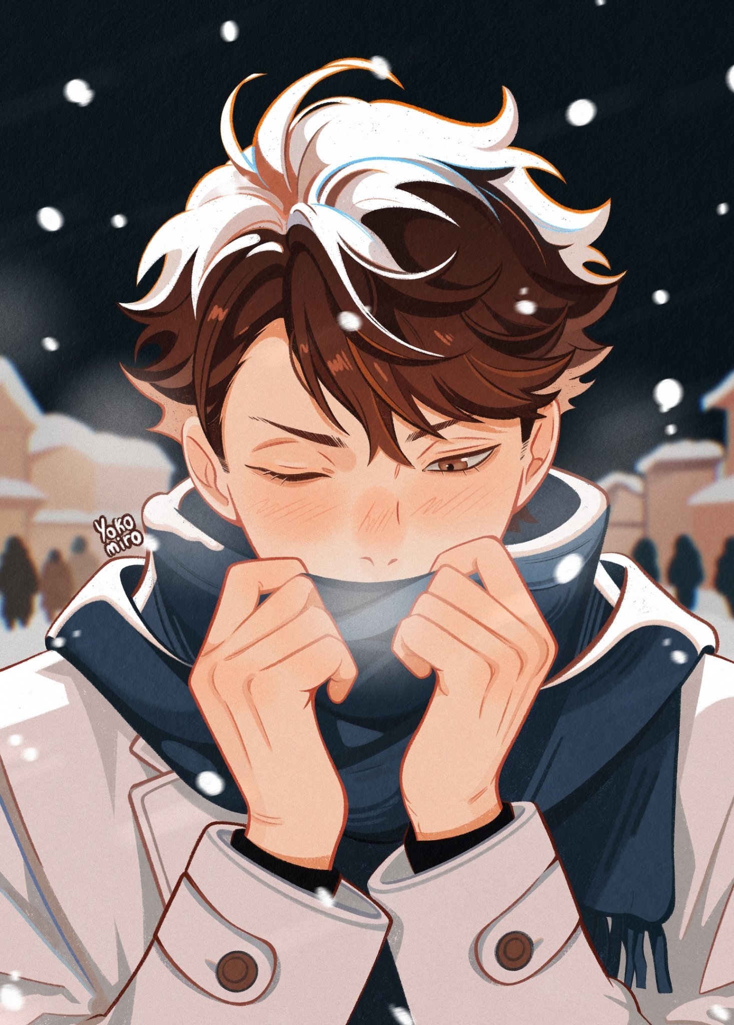 冬日限定大王☃️cr.yokomiro_chan 