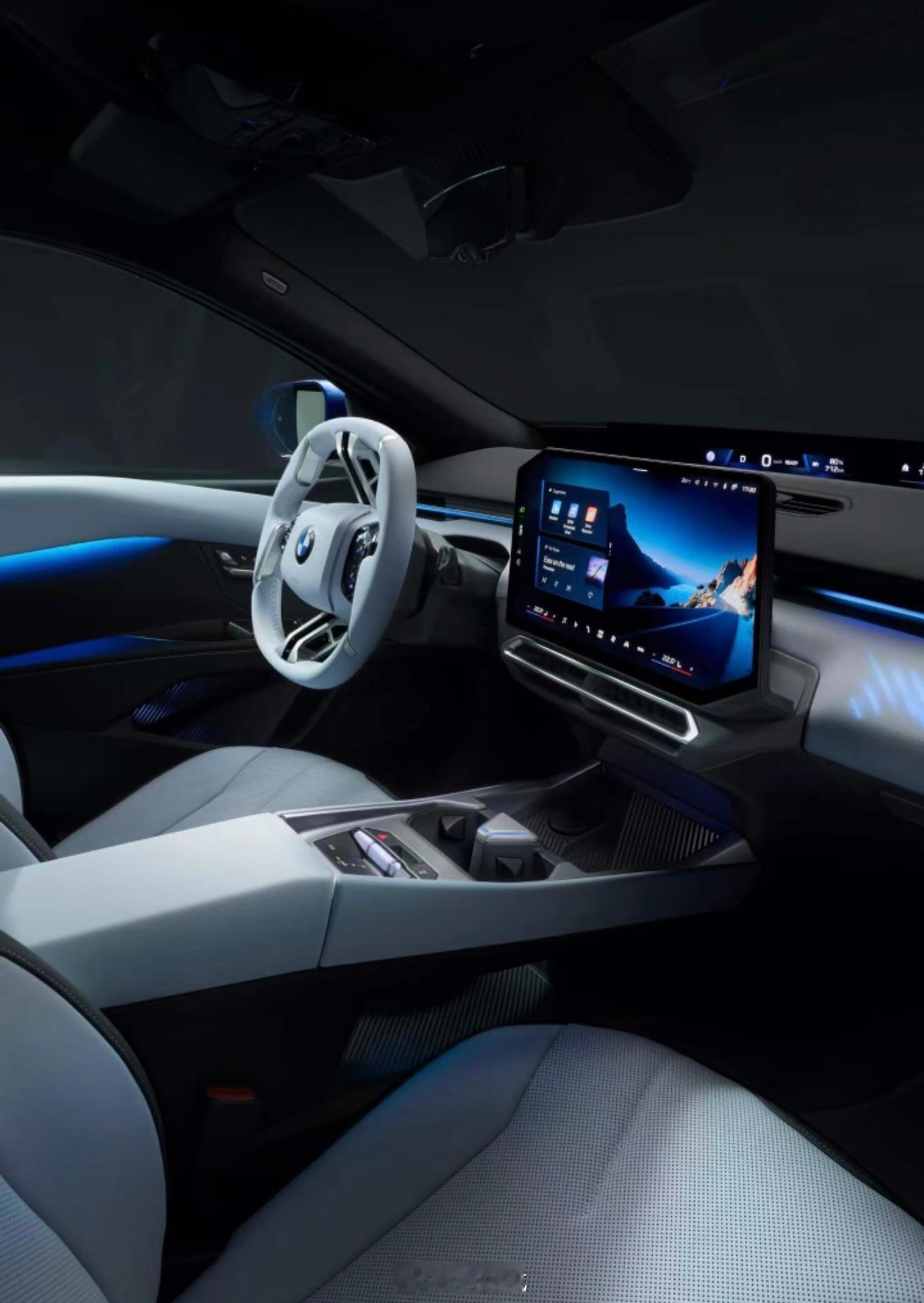 德系车BMW品牌之夜BMW进入新世代宝马新世代设计语言下的iX3和i3，朋友们更