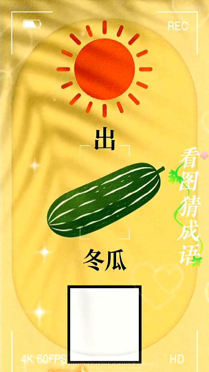 八百人围观，一个没猜中——太阳、一个“出”字、冬瓜、正方形。
评论区齐刷刷喊“日