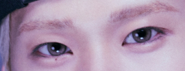 瞳色········· 睫毛·····················浅眉···