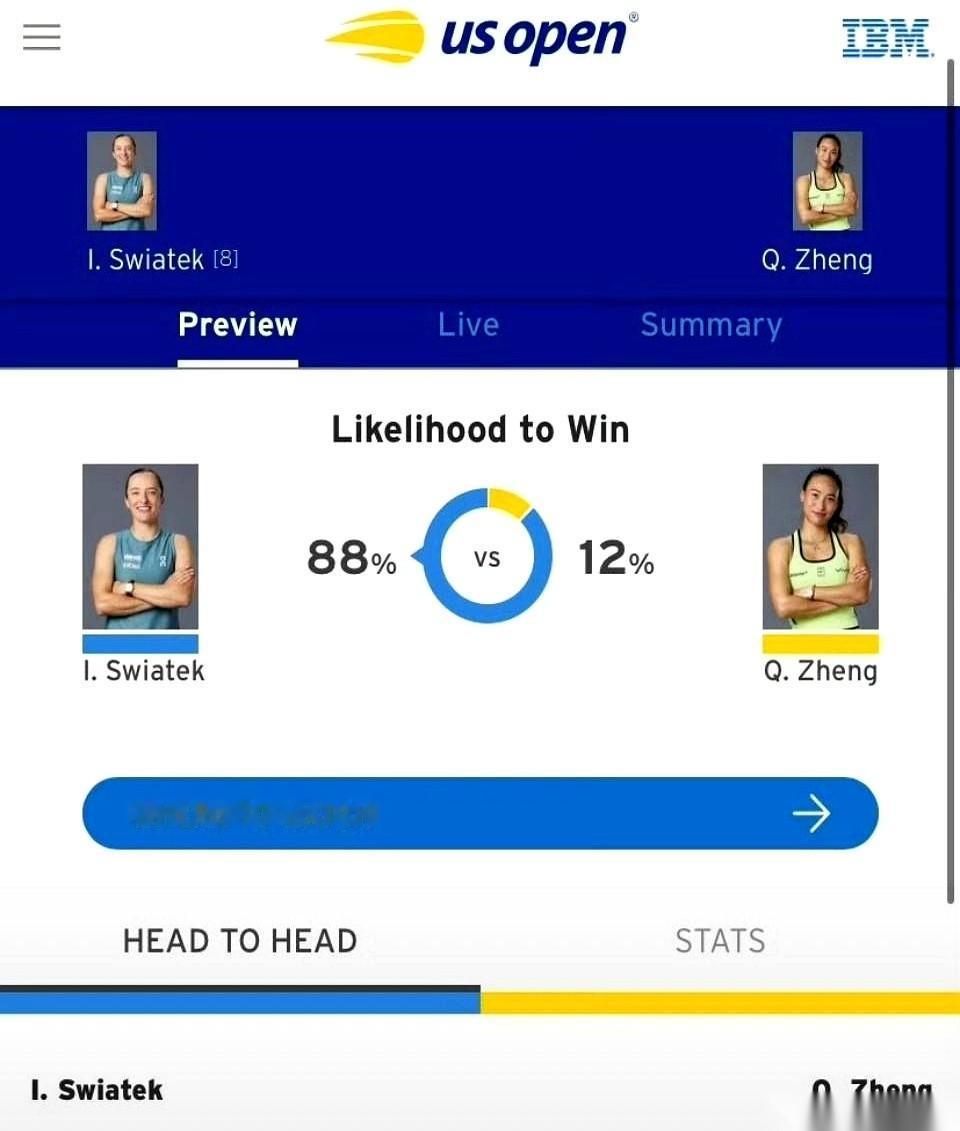 12%！当美网官方把这个刺眼的胜率预测甩出来时，简直像在赛场中央直接砌了一堵水泥