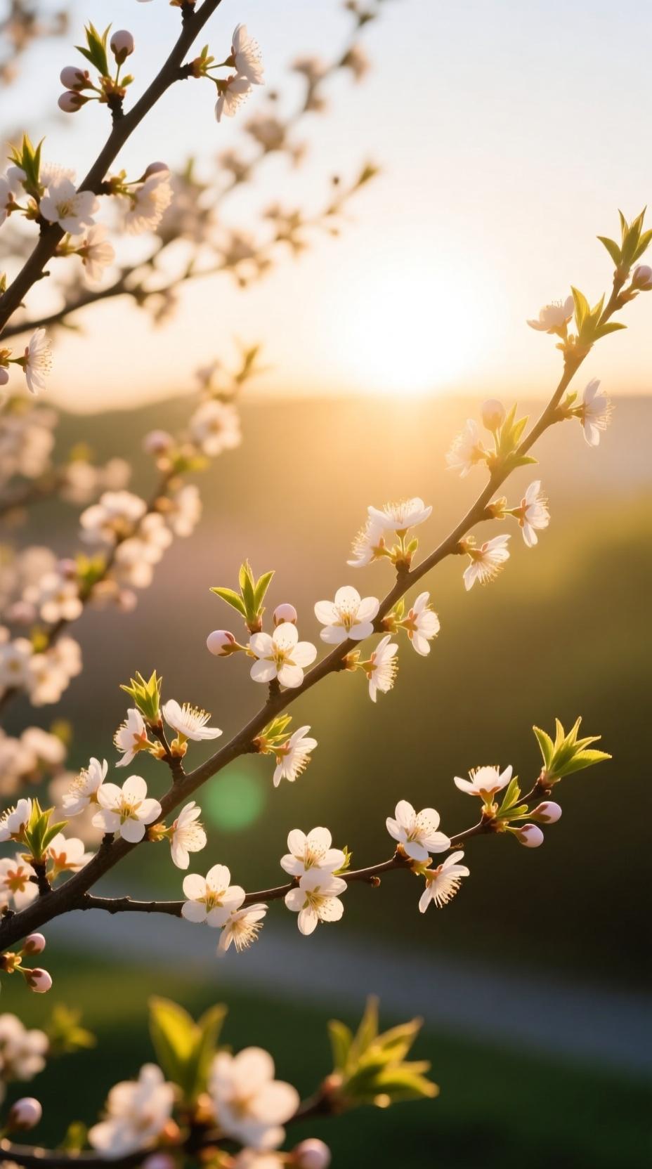 下联：暖日映新枝