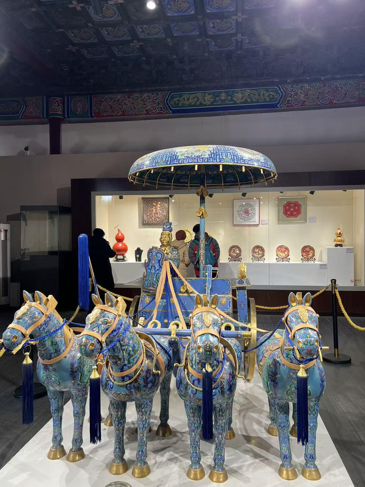 晒图笔记大赛景山公园的展览很漂亮