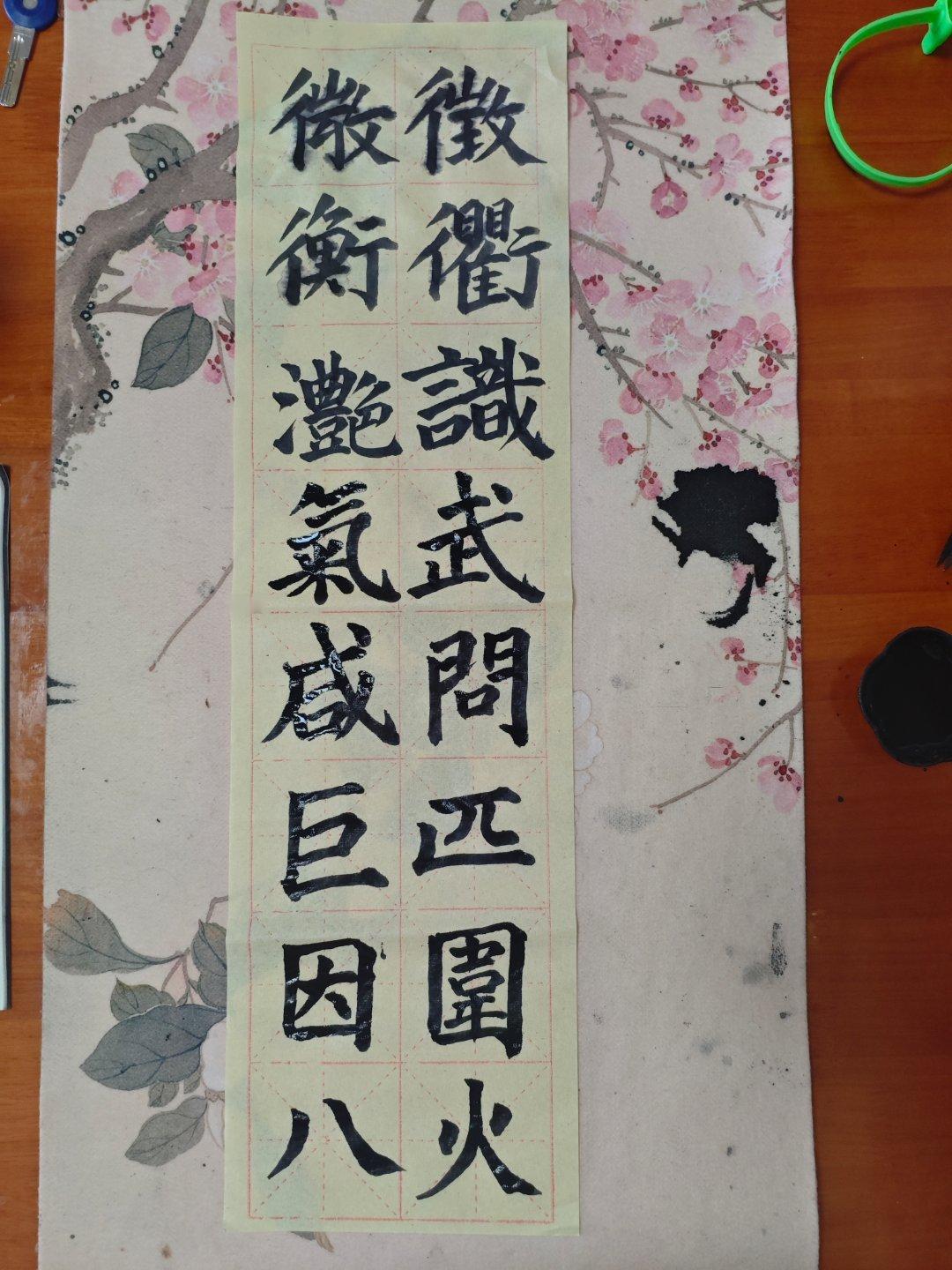 罗云熙 熙字如金 罗云熙 熙字如金打卡的第682天今天是在临摹颜真卿的《多宝塔碑