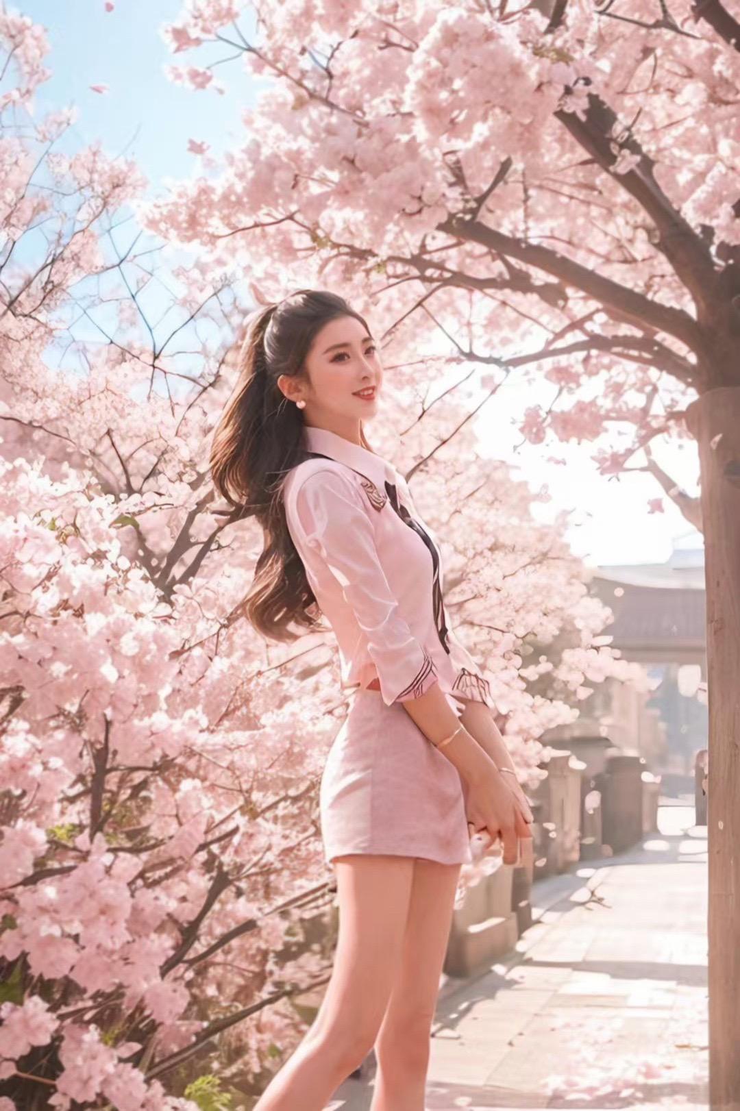 属于冬天浪漫的冬樱花来了。