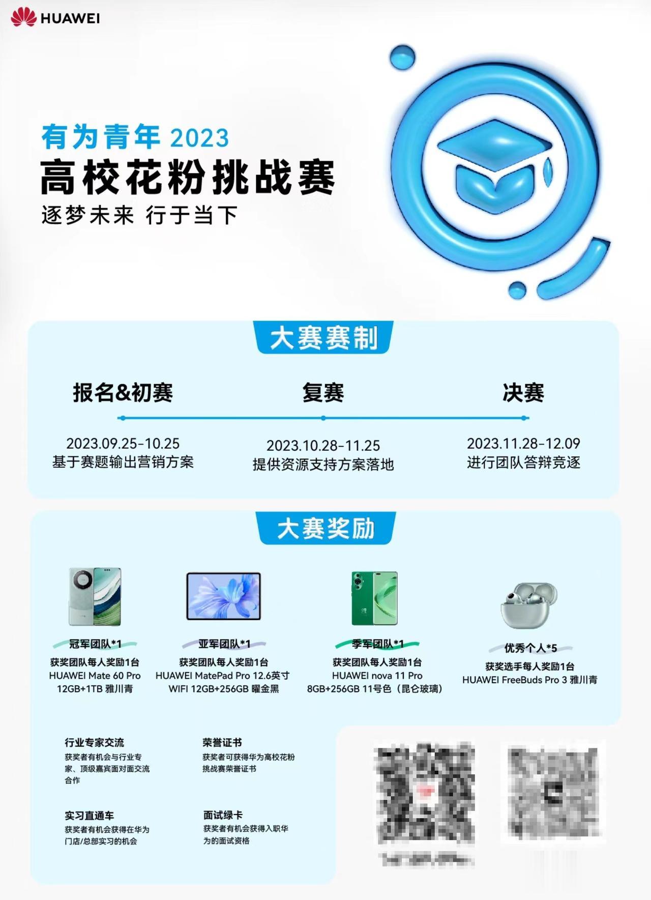 白嫖华为mate 60 Pro的机会来了~

不止有mate 60 Pro 12