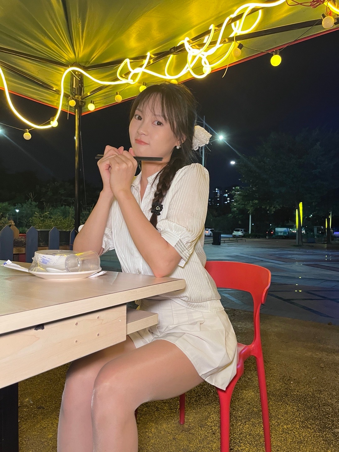 一起吃个宵夜呀～🍽️穿搭分享时尚穿搭 ​​​